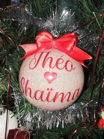 Boule Prnom 20cm