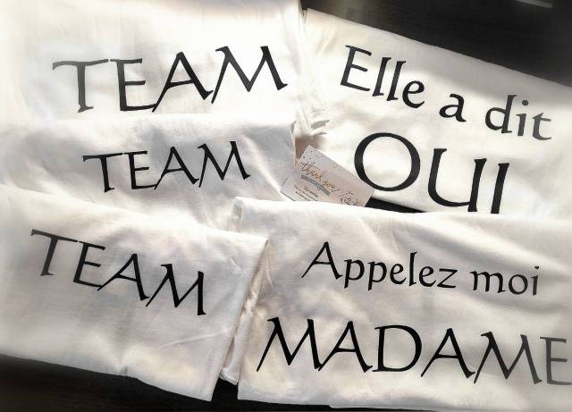 Tee-shirt personnalis